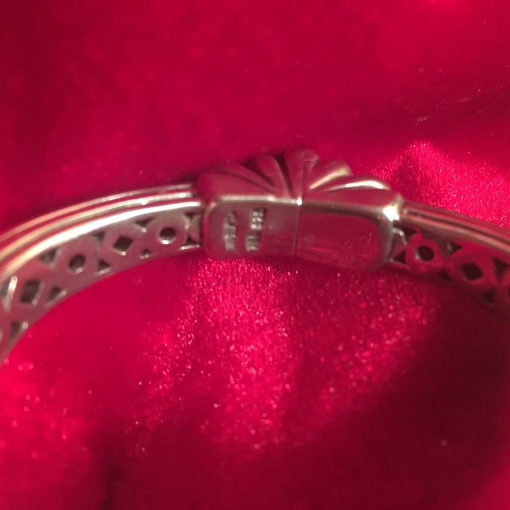 Exquisite  Vintage Lagos Cuff** 18k Gold /Sterling/Citrine - Picture 5 of 16